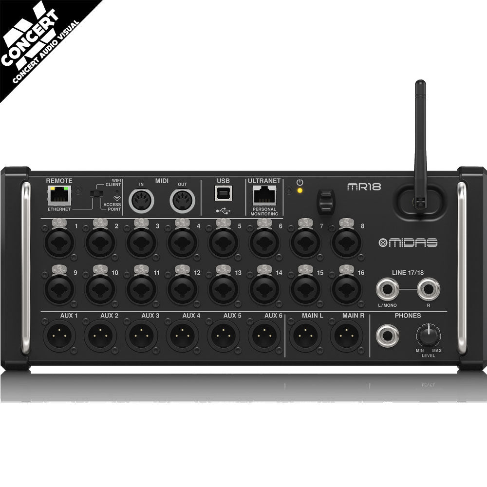 MIDAS MR18 - 18-Input Digital Mixer