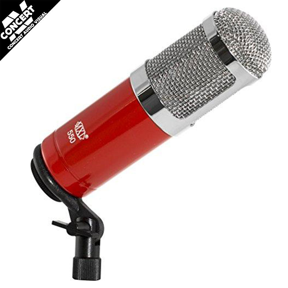 MXL-550-551R Studio Microphone Vocal & Instrumental mics + Case