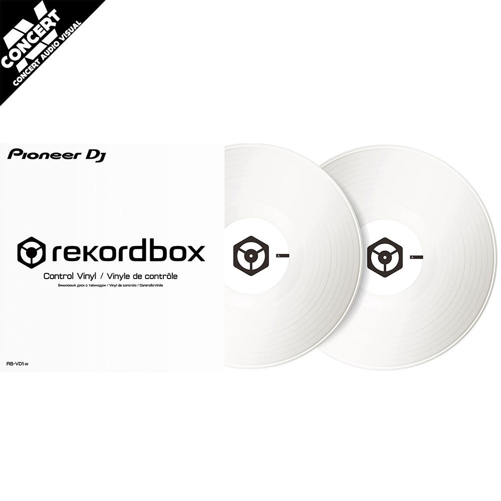 PIONEER Control Vinyl (pair) for rekordbox dvs - White