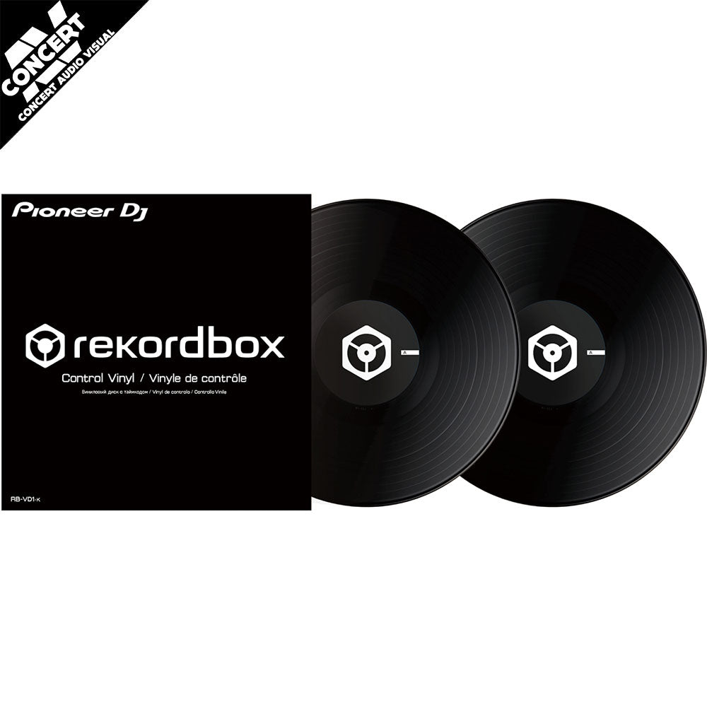 PIONEER Control Vinyl (pair) for rekordbox dvs - Black