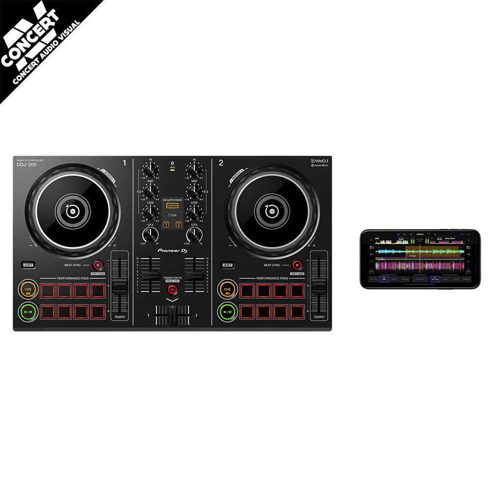 PIONEER DDJ200 2 Channel DJ Controller
