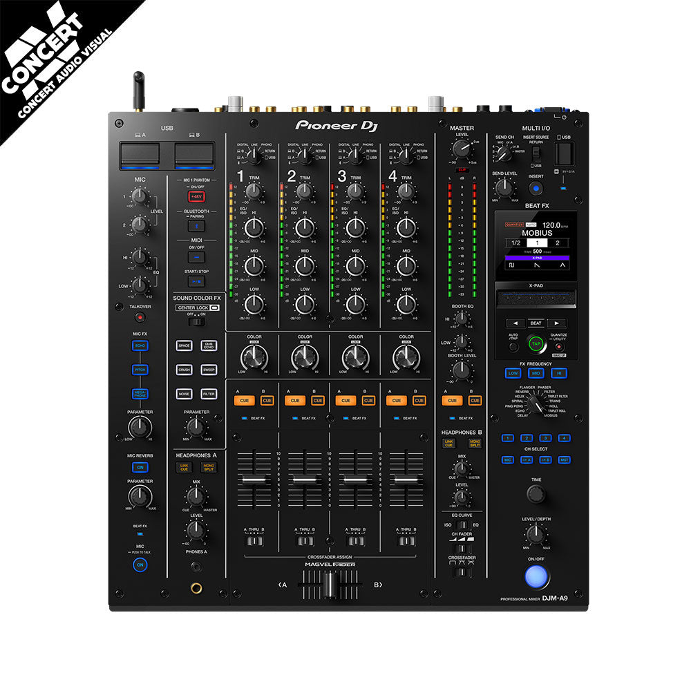 PIONEER DJM-A9 Professional 4 Channel DJ Mixer w/ Bluetooth