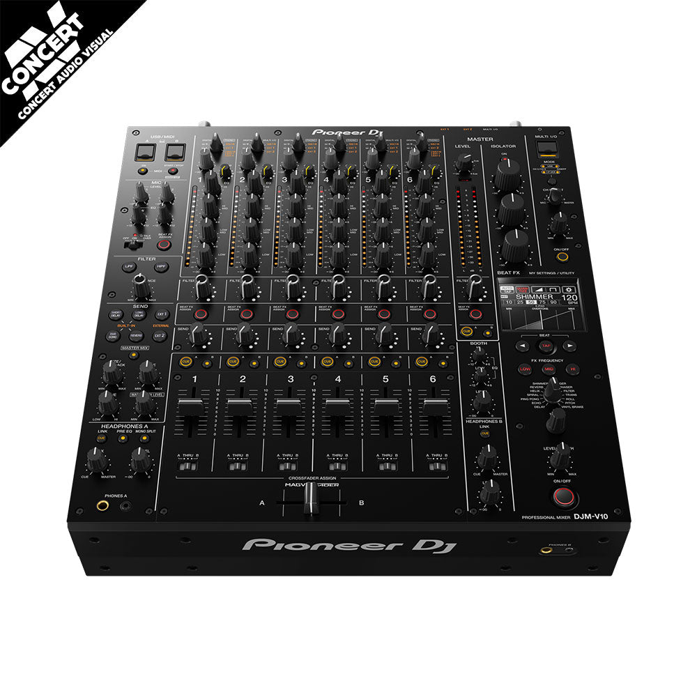 PIONEER DJMV10 6-Channel Professional DJ Mixer