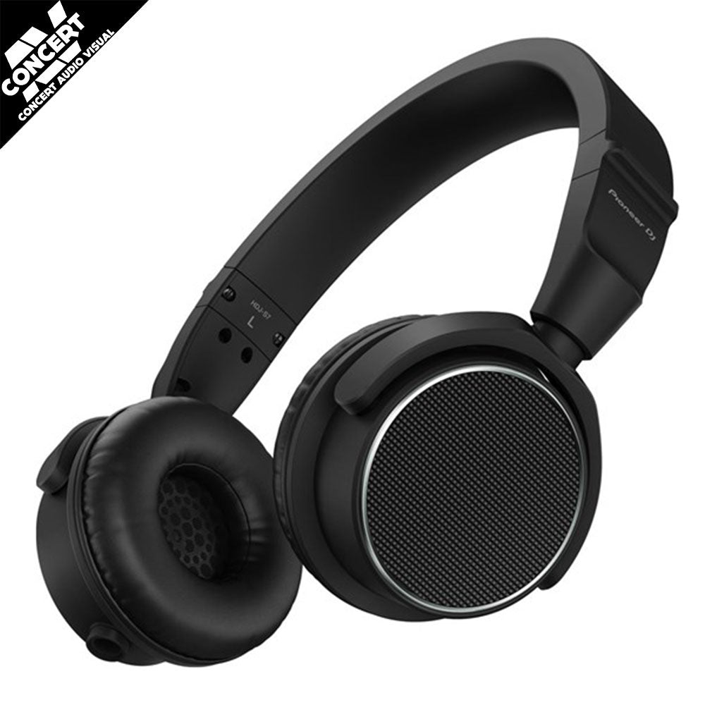 PIONEER HDJS7K Professional On-Ear DJ Headphones - Black