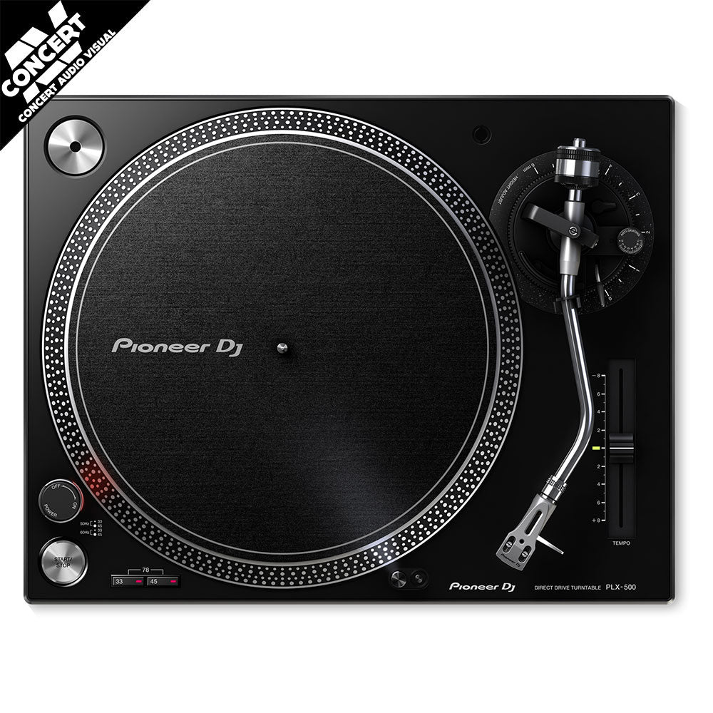 PIONEER PLX500-BK Professional Turntable - Black