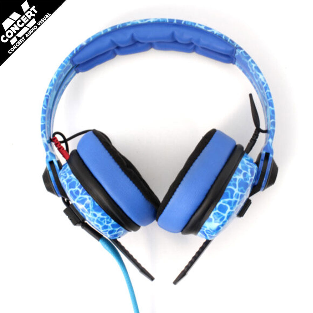 SENNHEISER HD25 Anime Water Blue with Yaxi Blue Comfort Pads ONLY 1 LEFT