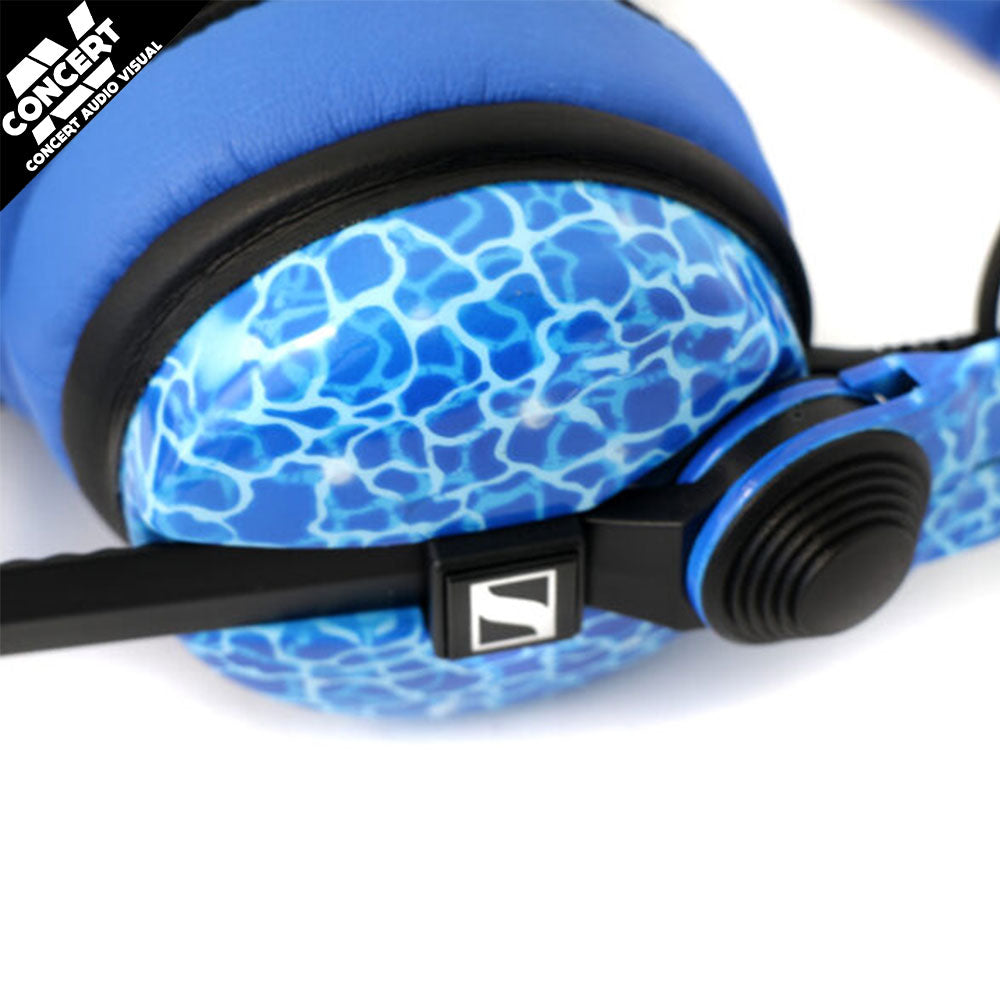 SENNHEISER HD25 Anime Water Blue with Yaxi Blue Comfort Pads ONLY 1 LEFT