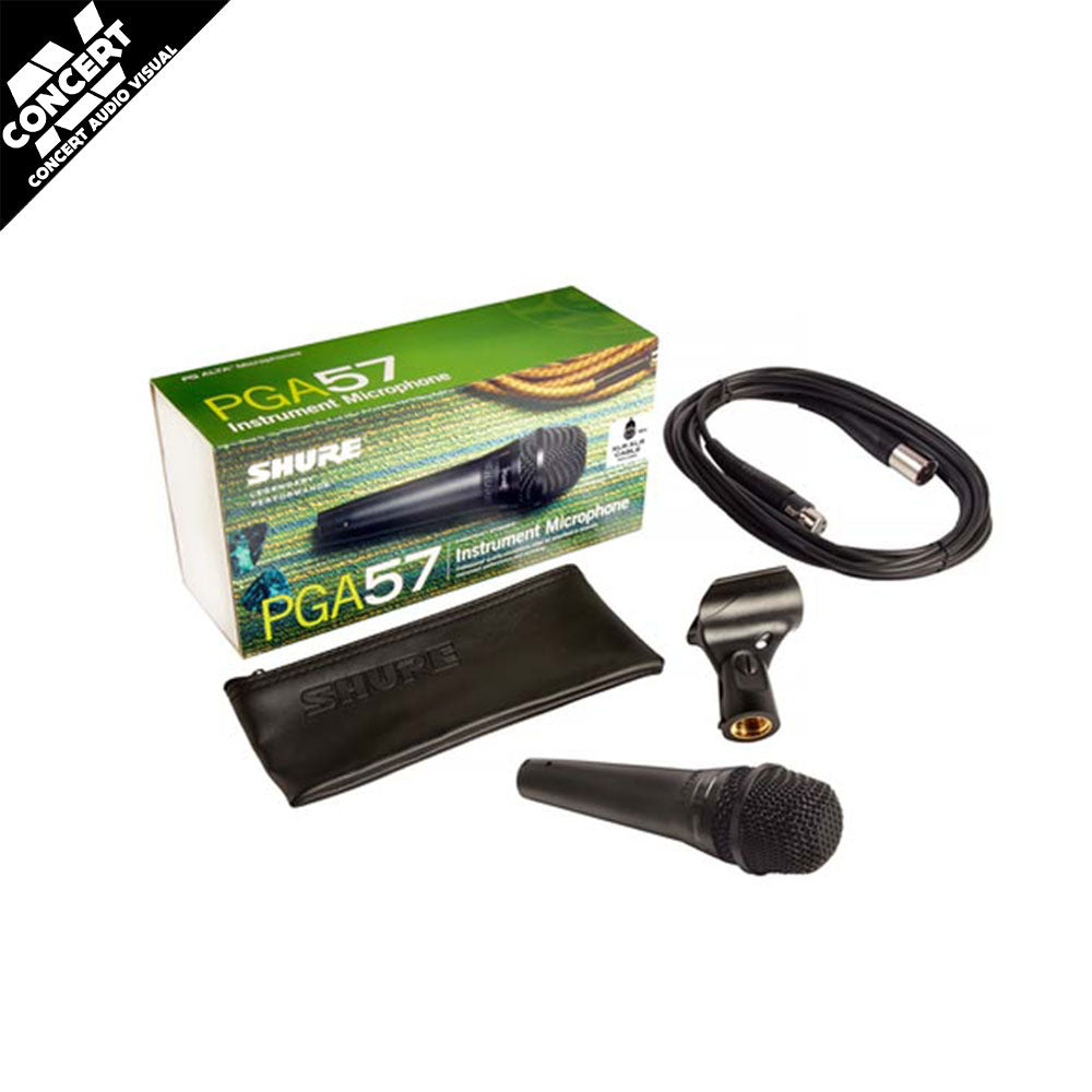 SHURE PGA57 XLR Cardioid Dynamic Instrument Mic