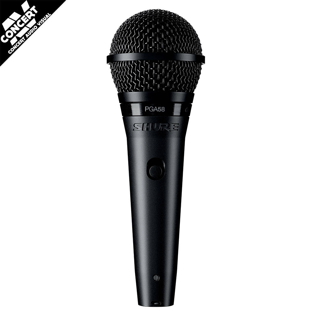 SHURE PGA58 XLR Vocal Microphone with 5m XLR Cable