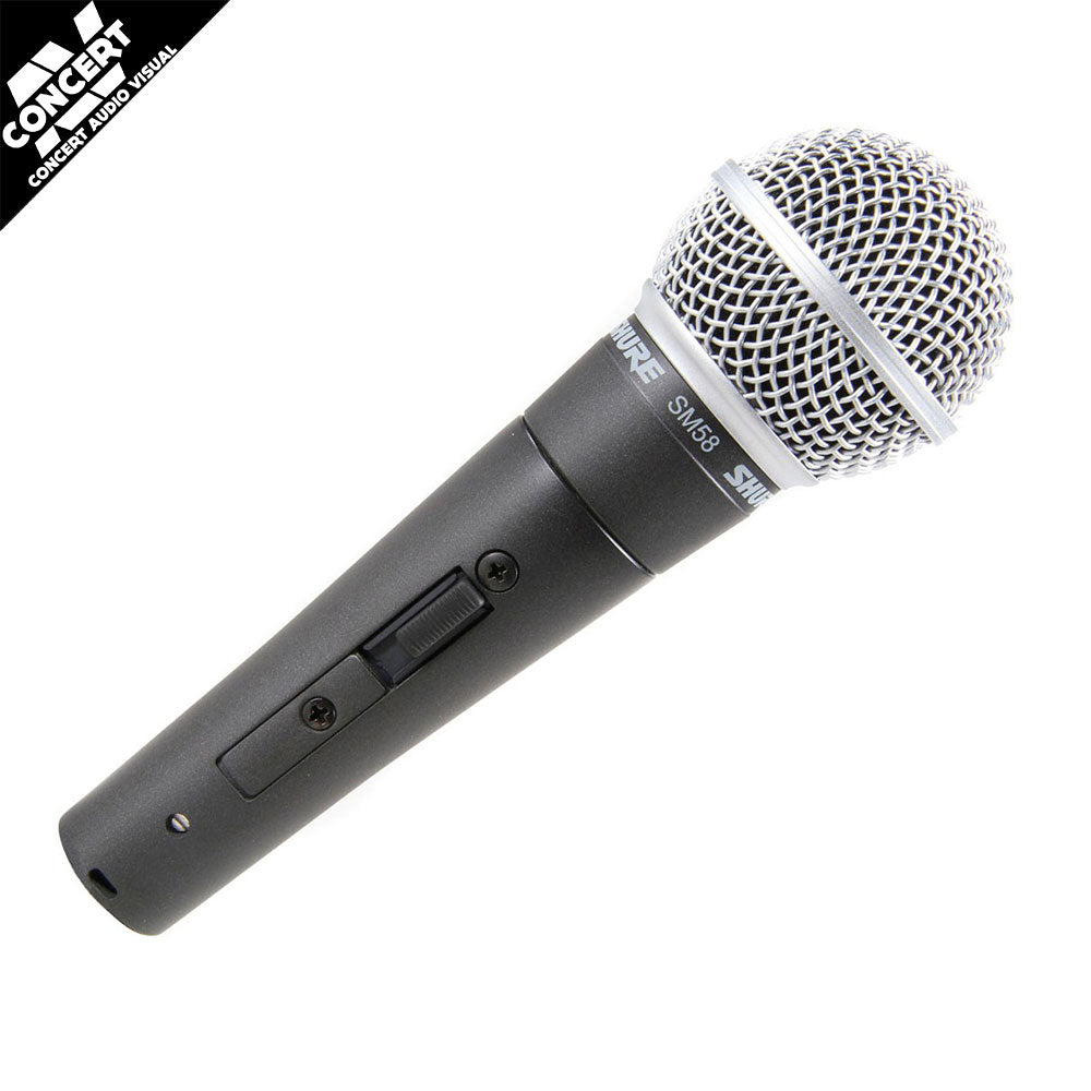SHURE SM58S Dynamic Vocal Mic with Switch