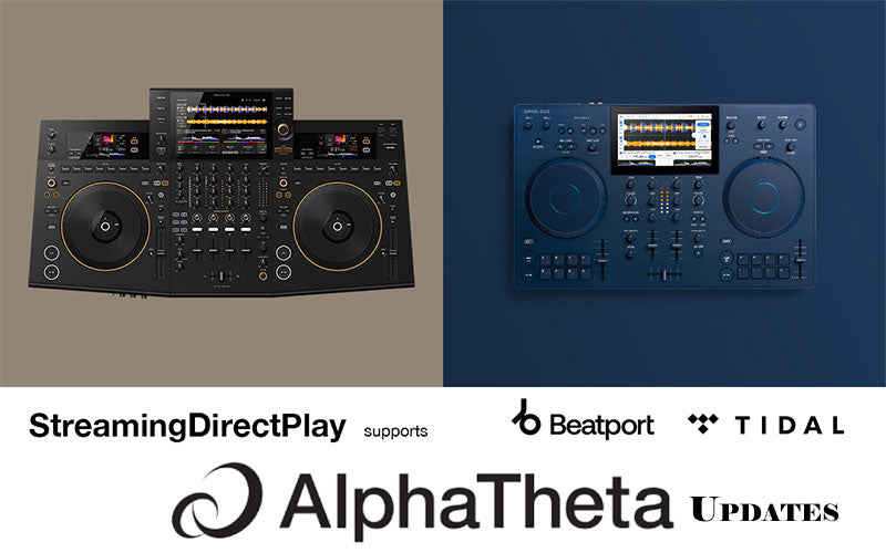 AlphaTheta OPUS-QUAD and OMNIS-DUO Firmware Updates