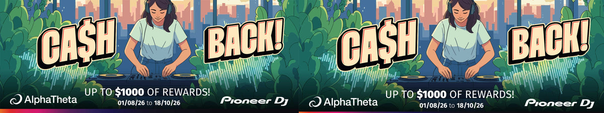 The AlphaTheta & Pioneer DJ cashback redemption promotion is here!