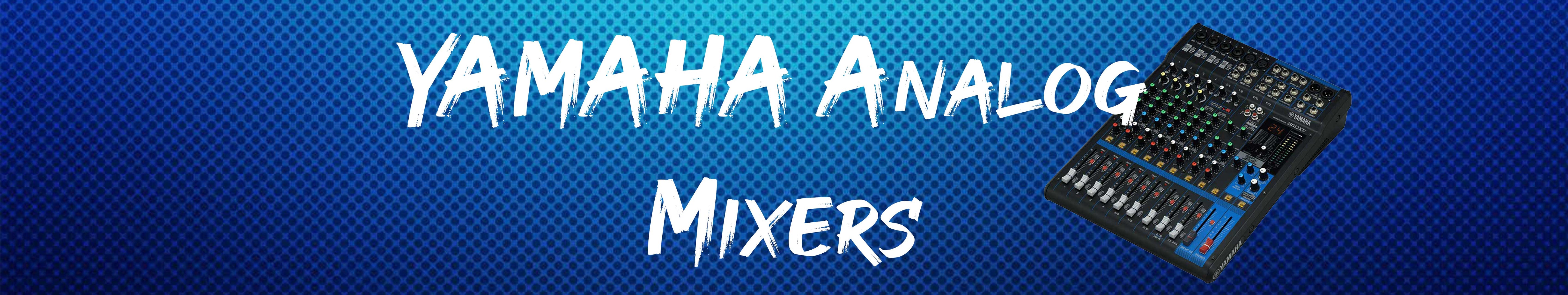 YAMAHA Analog Mixers