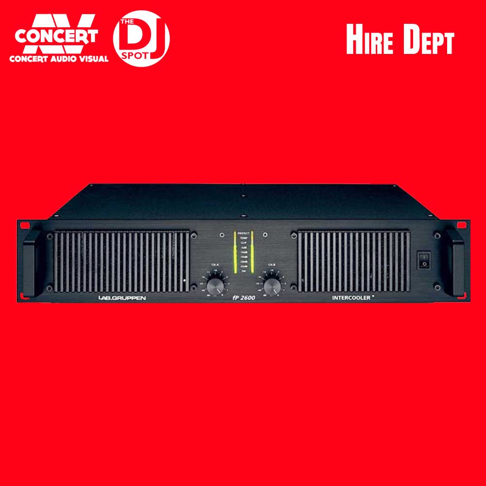 HIRE - Lapgruppen FP6400 Amp