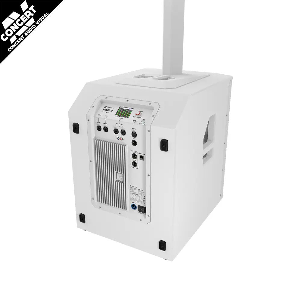 EV Evolve 70 Portable Column System - White