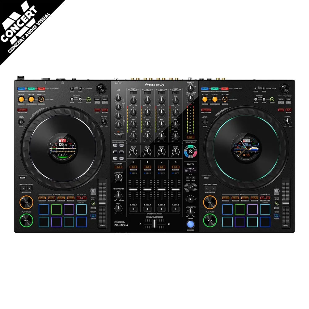 PIONEER DJ DDJ-FLX10 4-Channel DJ Performance Controller