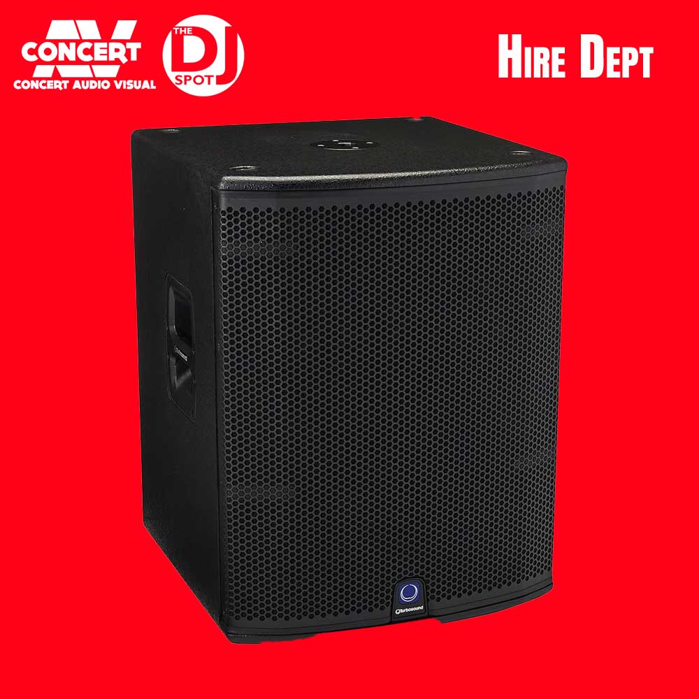 HIRE - TURBOSOUND IQ18 18" Powered Subwoofer