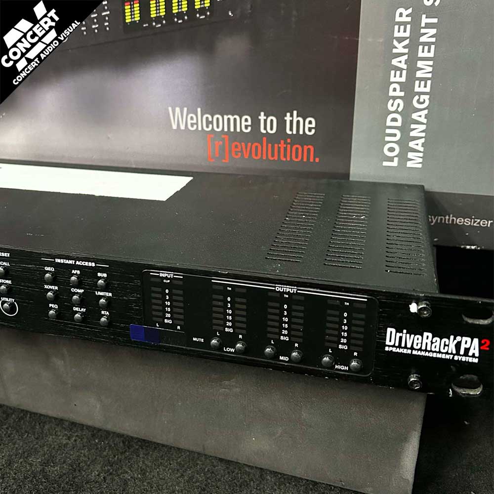 DBX DriveRack PA2 - EX Hire