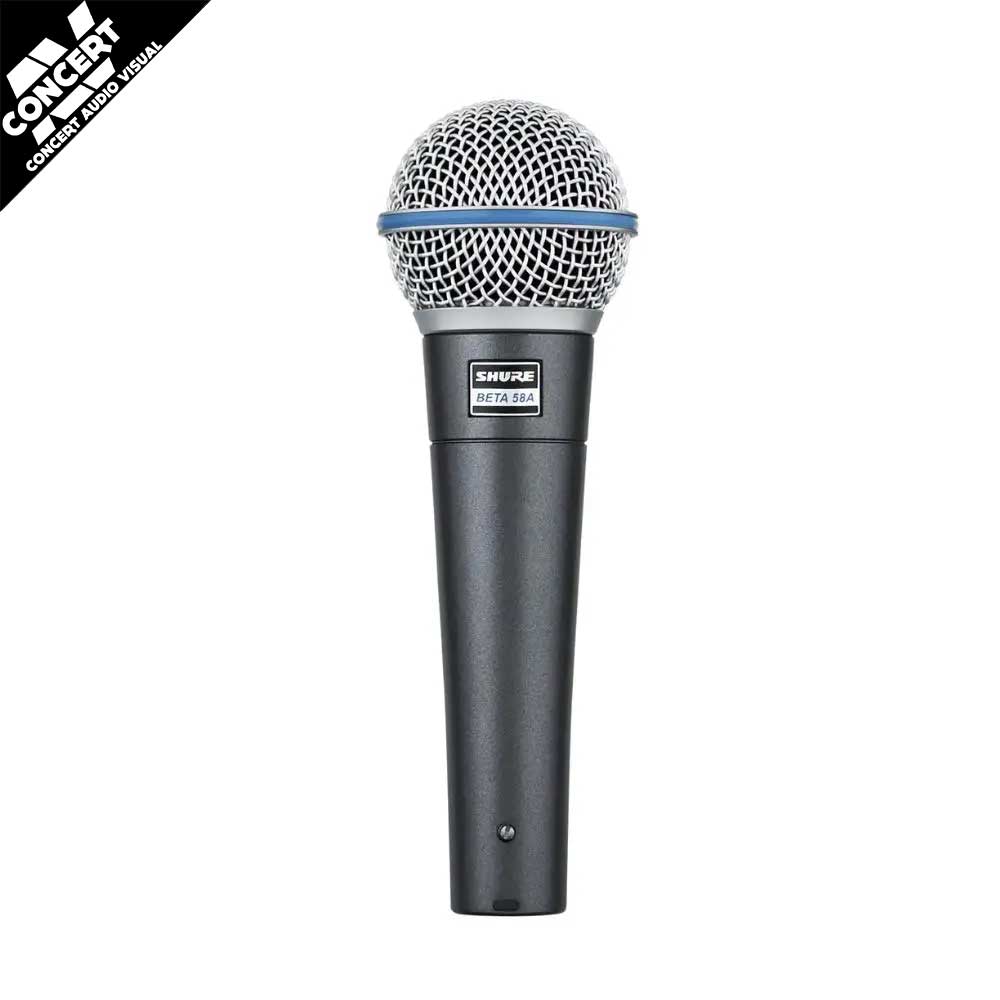 SHURE BETA58A Microphone Dynamic Lo Z Vocal SuperCardioid