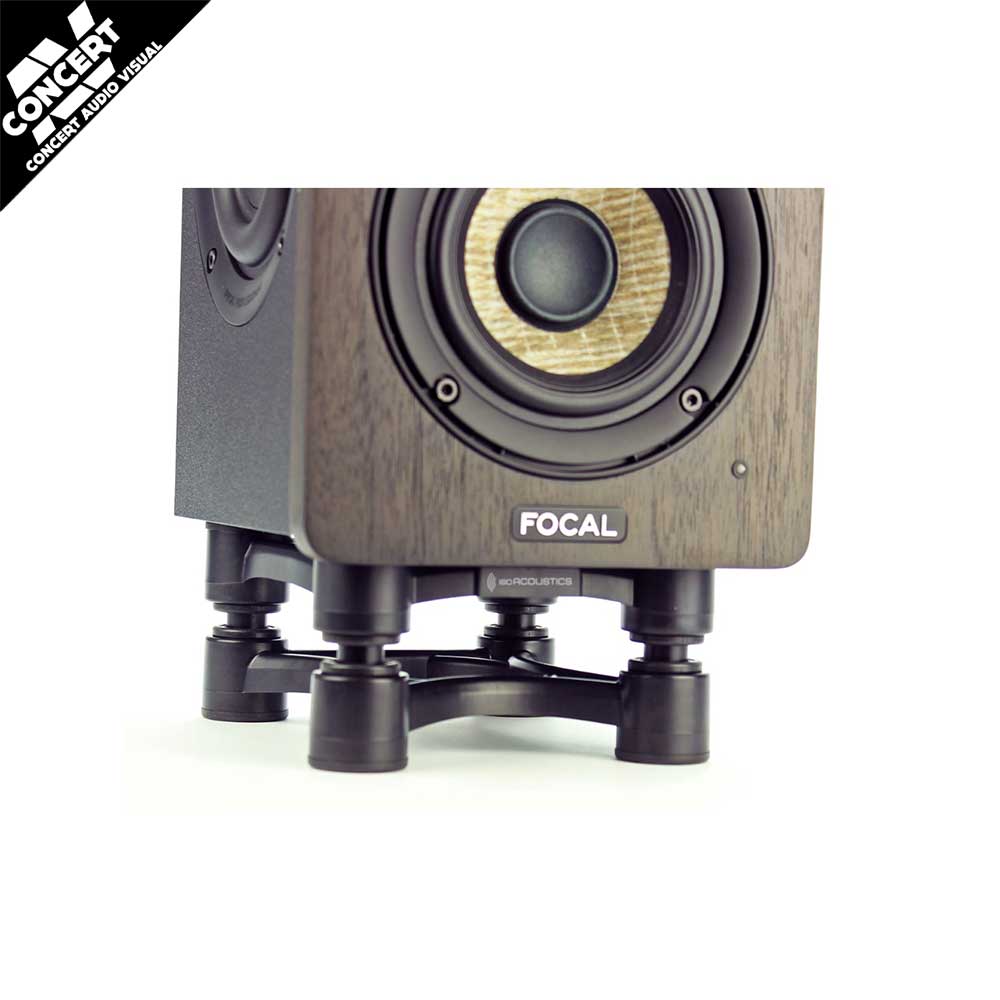 IsoAcoustics ISO-130 Monitor / Speaker Isolation Stands with Adjustable Tilt & Height (Pair)