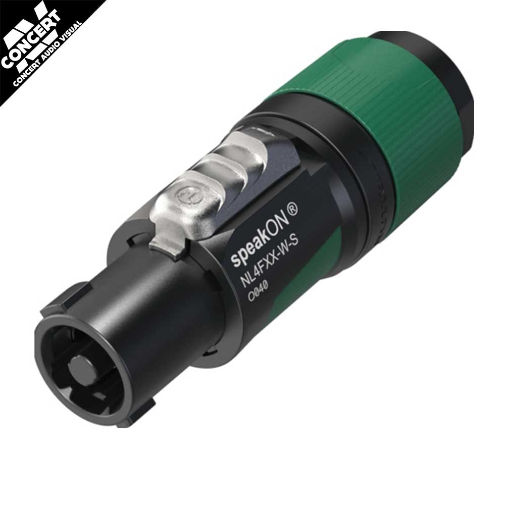 NEUTRIK NL4FXX-W-S 4-Pole Speakon Connector