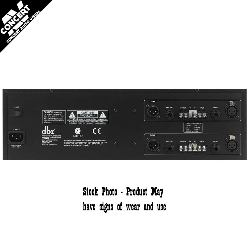 DBX 1231 Graphic EQ - EX HIRE