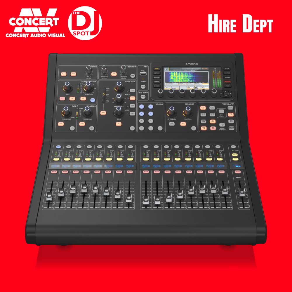 Hire - MIDAS M32R Digital Mixer