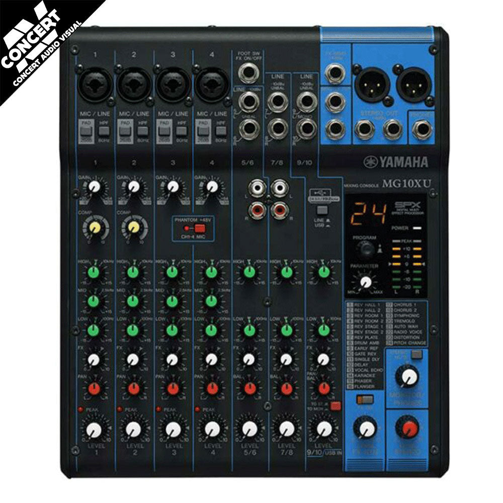 HIRE - Yamaha MG10XU Mixer