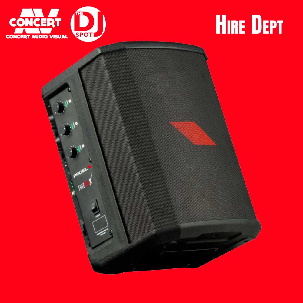 HIRE - PROEL Free One X + Bluetooth Speaker