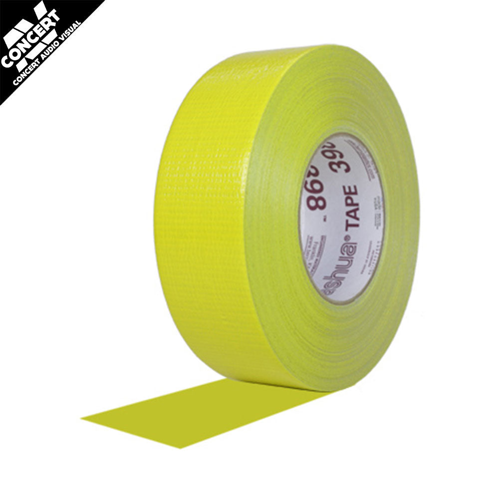 3 PACK - NASHUA 398 Heavy Duty Cloth Gaff Tape 48mm x 25m - Yellow