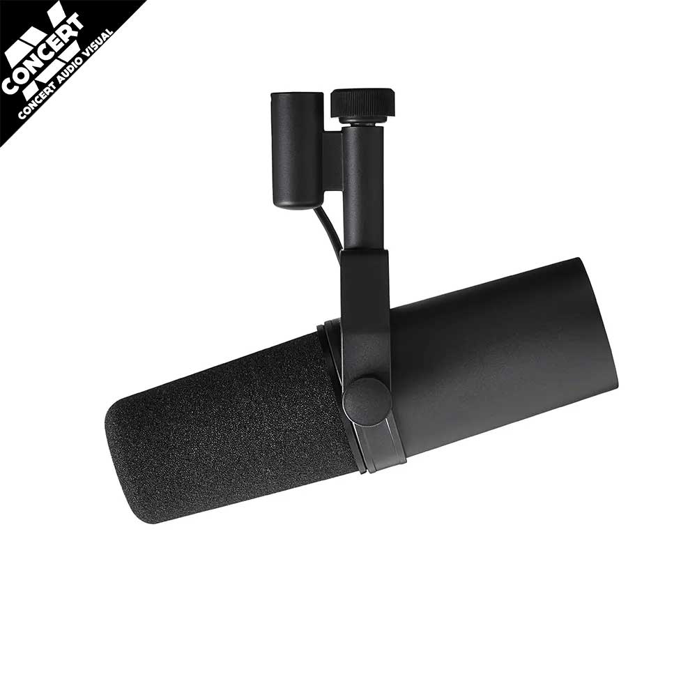 Shure SM7B - Broadcast Voice Over Cardioid Dynamic Microphone