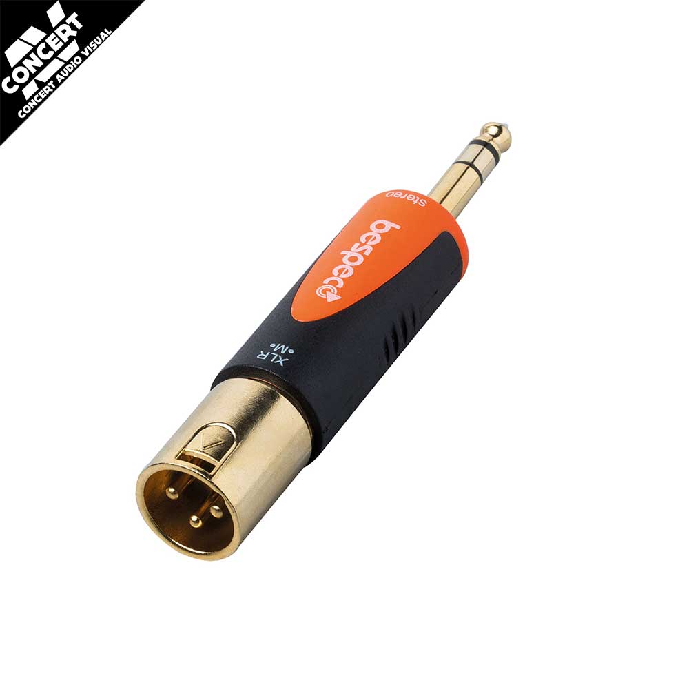 BESPECO SLAD515 - Ø 6,3 mm mono jack plug -> XLR male