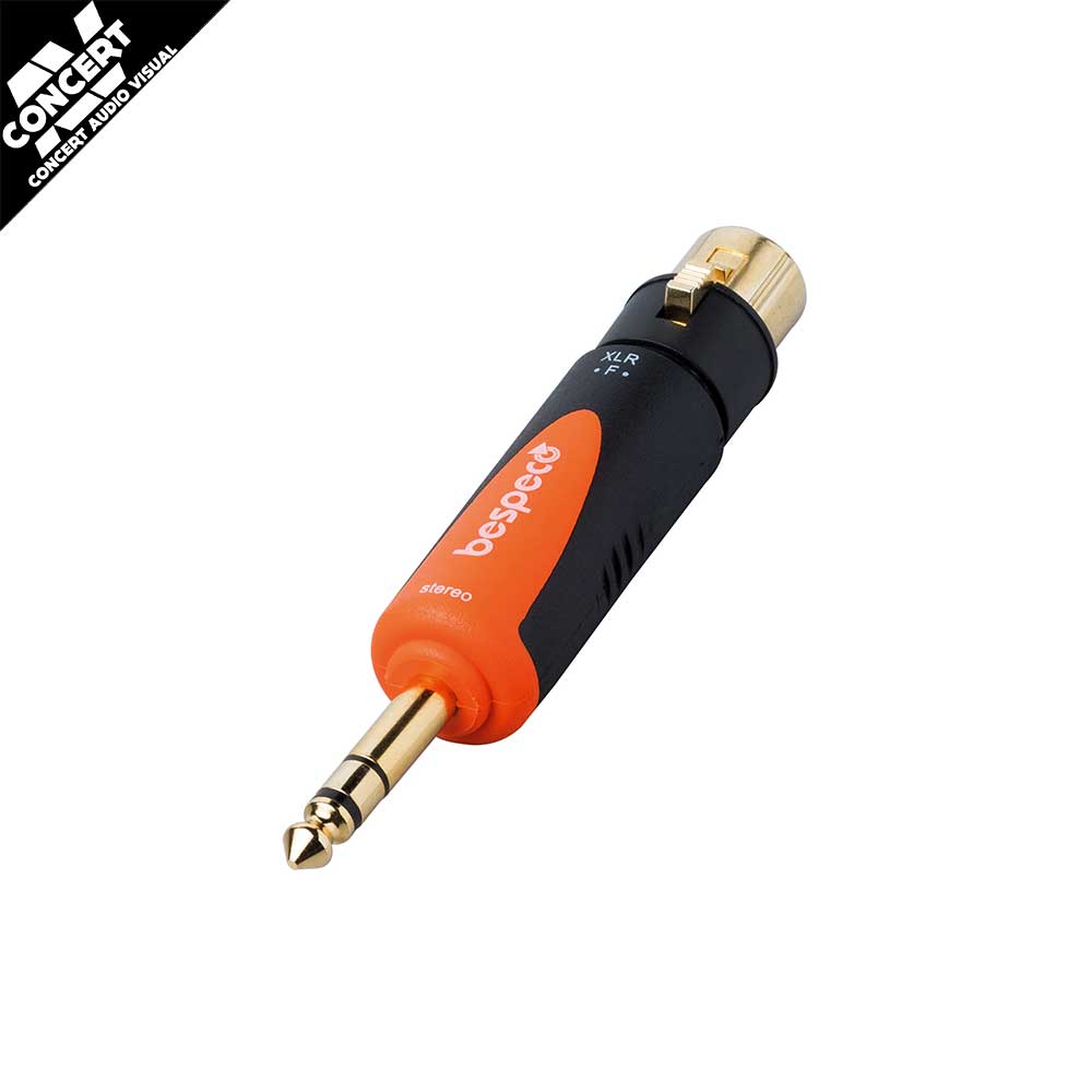 BESPECO SLAD505 - Ø 6.3 mm stereo jack plug -> XLR female