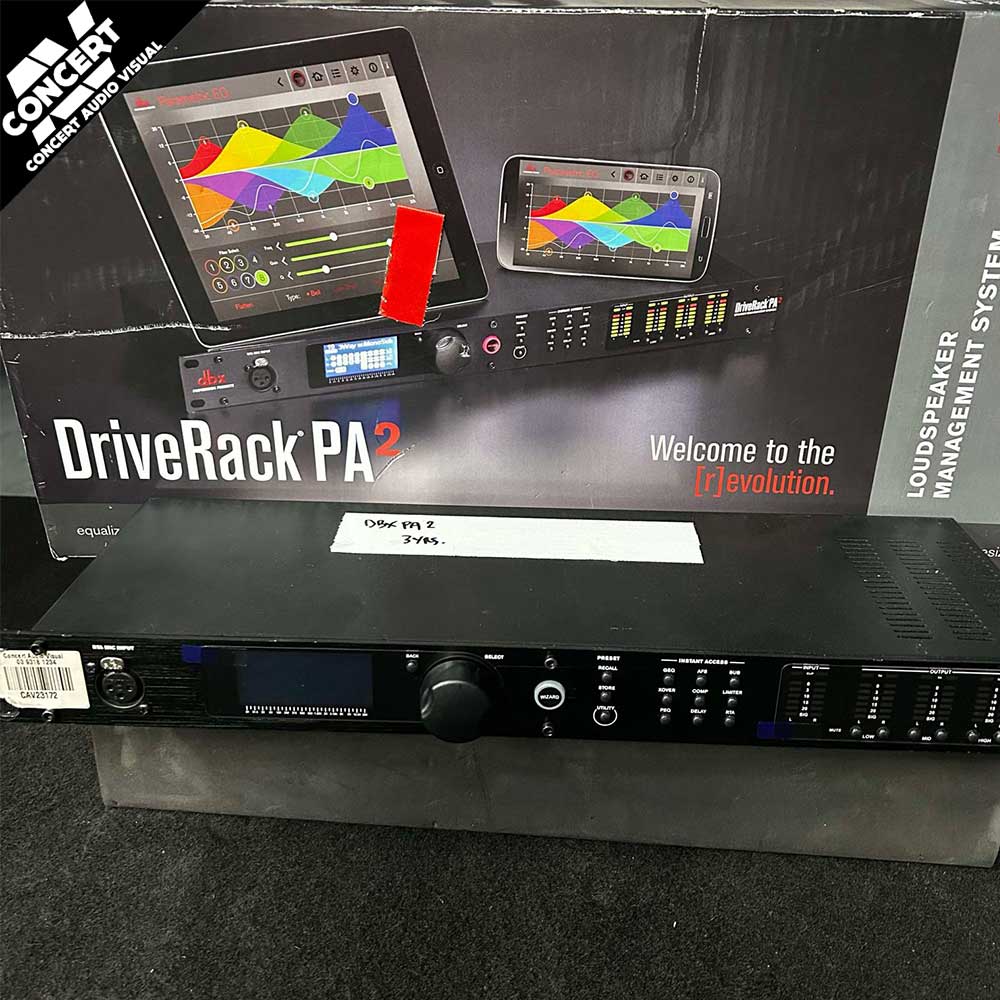 DBX DriveRack PA2 - EX Hire