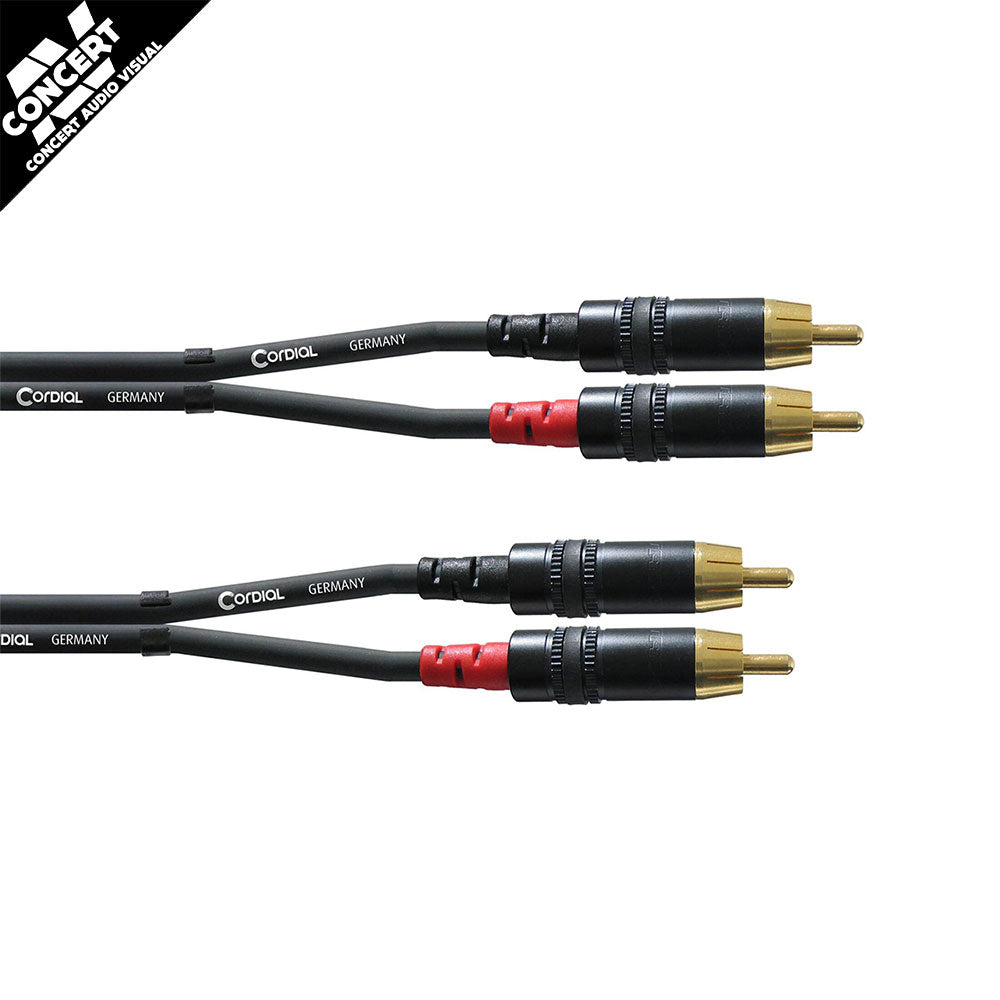 CORDIAL Essentials REAN 2x RCA Gold (3m)