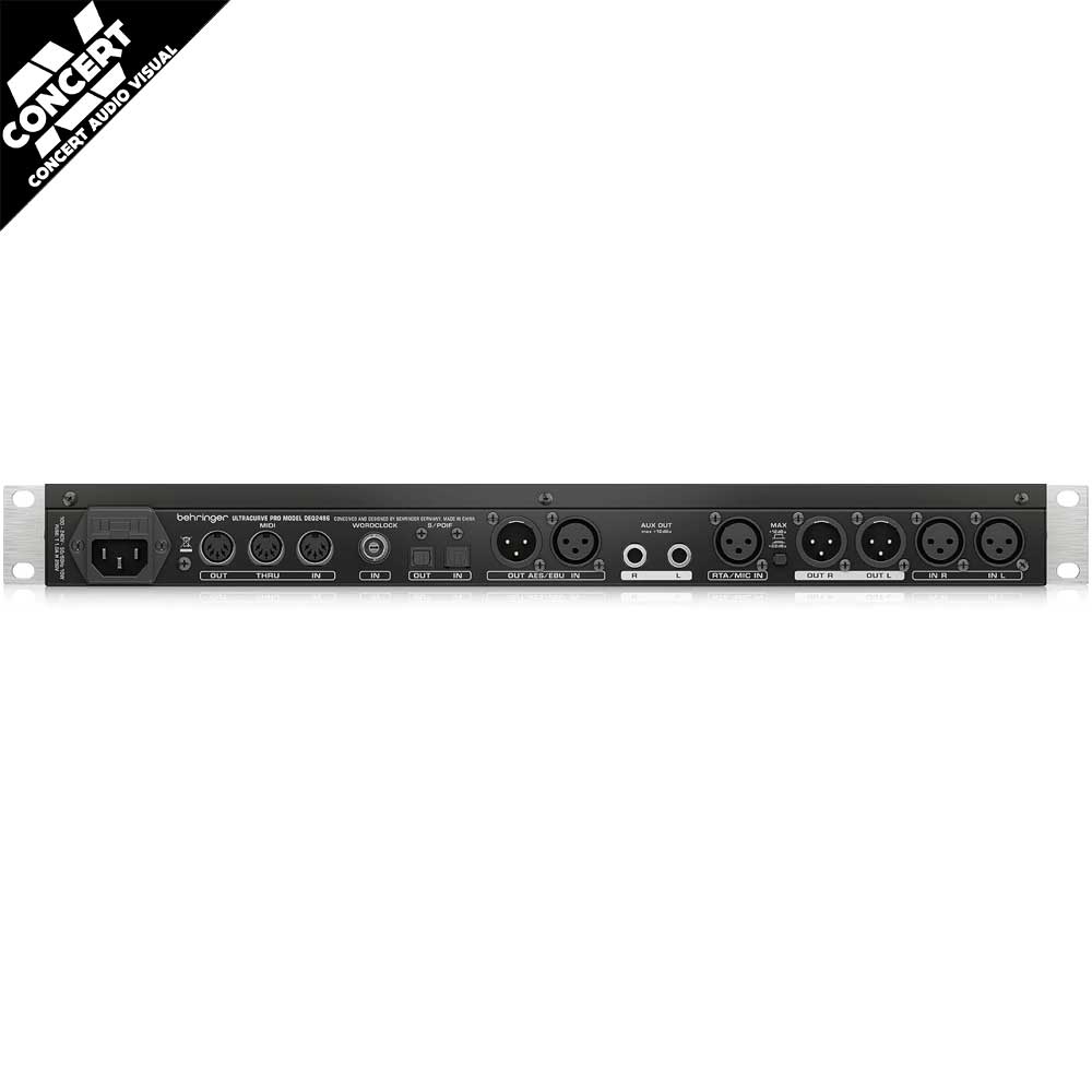 BEHRINGER ULTRACURVE PRO DEQ2496 Digital EQ / RTA Processor