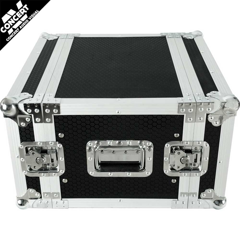 CaseToGo 19" 6RU Shallow Effects Rack Flight Case