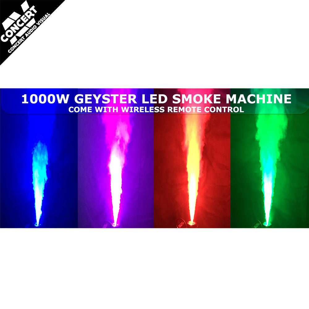 DL Geyser Vertical 1000W Tri-color RGB LED