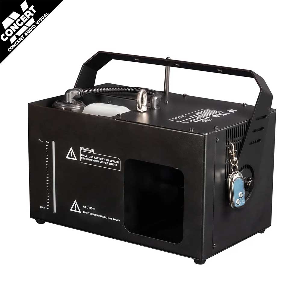 DL H-1200 Haze Machine - Water Based with Wireless Remote Control DMX & Flow Control