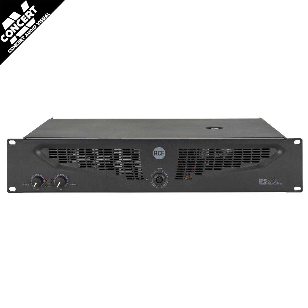 RCF IPS3700 - Class H power amplifiers - 2x1500 W RMS - 4 ohm