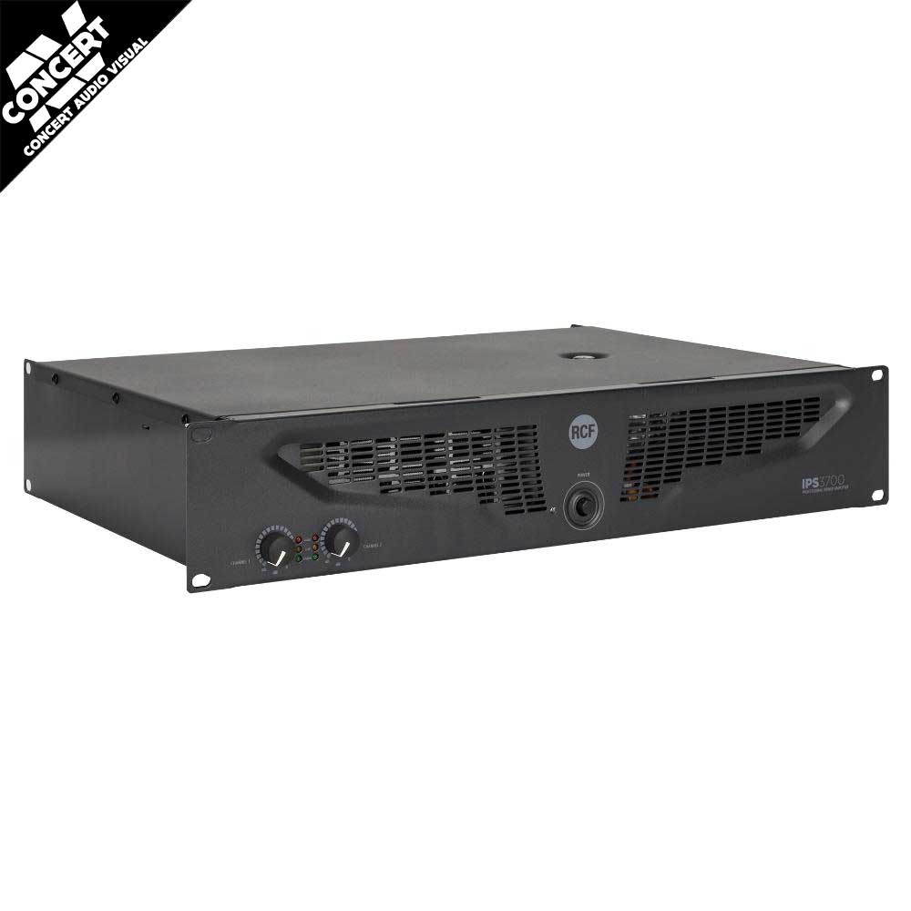 RCF IPS3700 - Class H power amplifiers - 2x1500 W RMS - 4 ohm