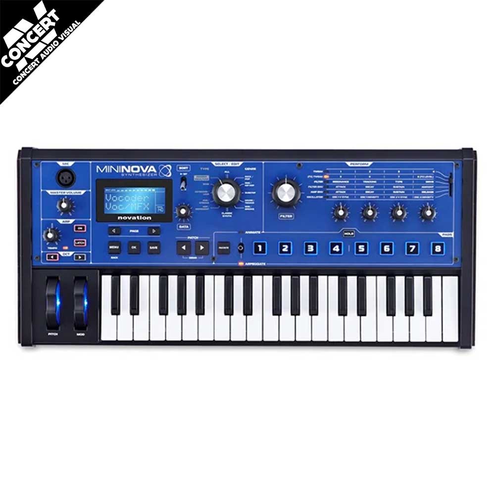 NOVATION MININOVA - Compact Synth with vocoder