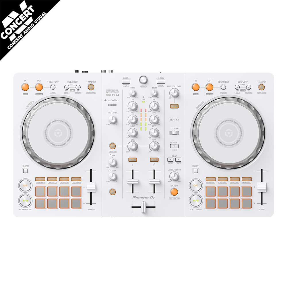 PIONEER DDJ-FLX4 DJ Controller - White