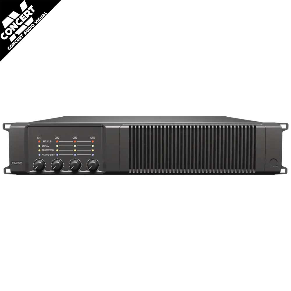 QUEST High Performance 4 x 1500W Power Amplifier