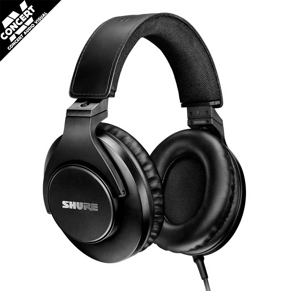 SHURE SRH440 Professional Headphones - OPEN BOX