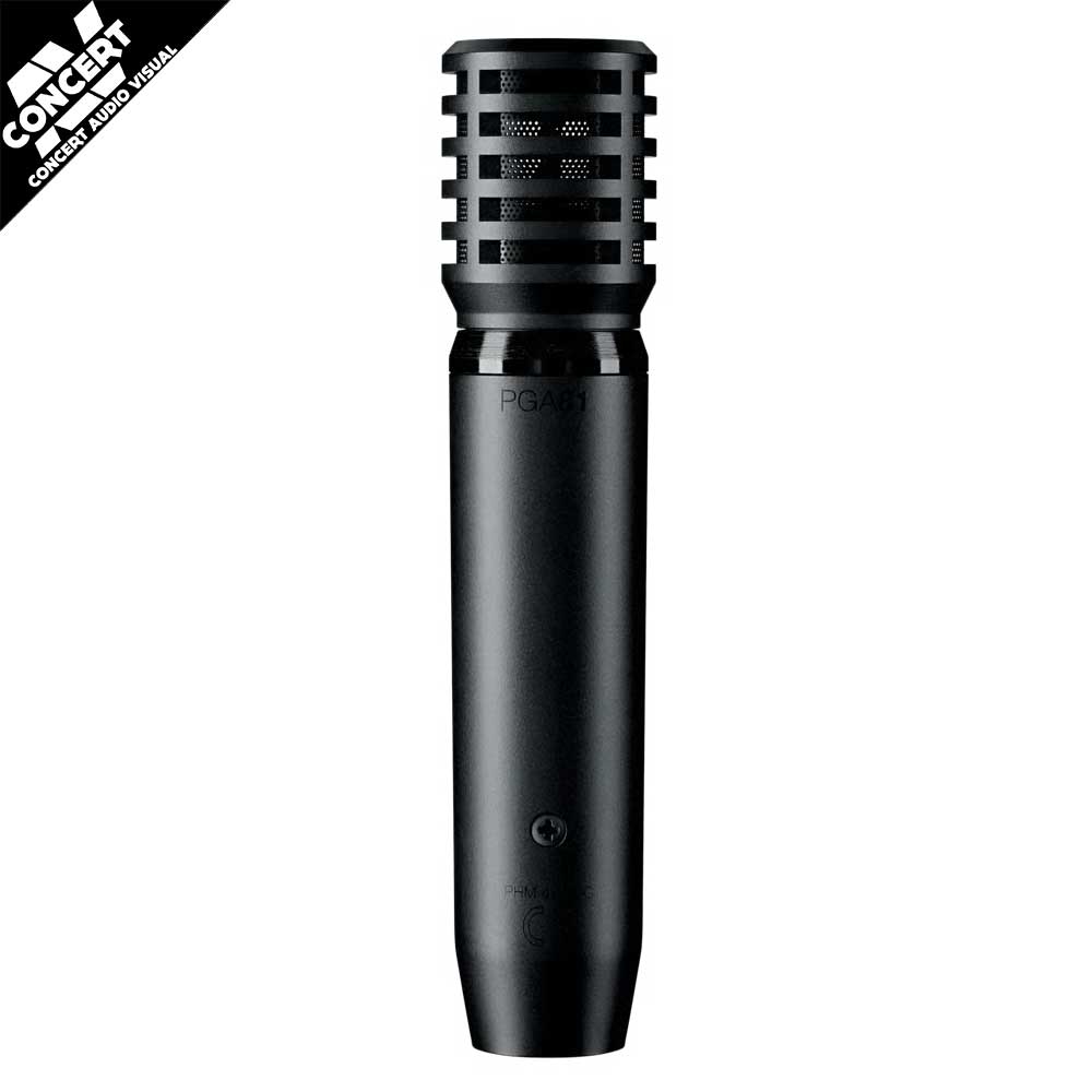SHURE PGA81 Cardioid Condenser Instrument Mic