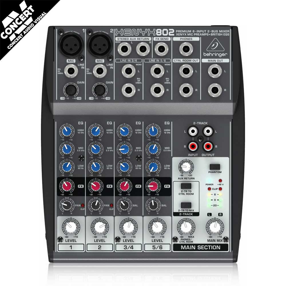 BEHRINGER XENYX 802 MIXER