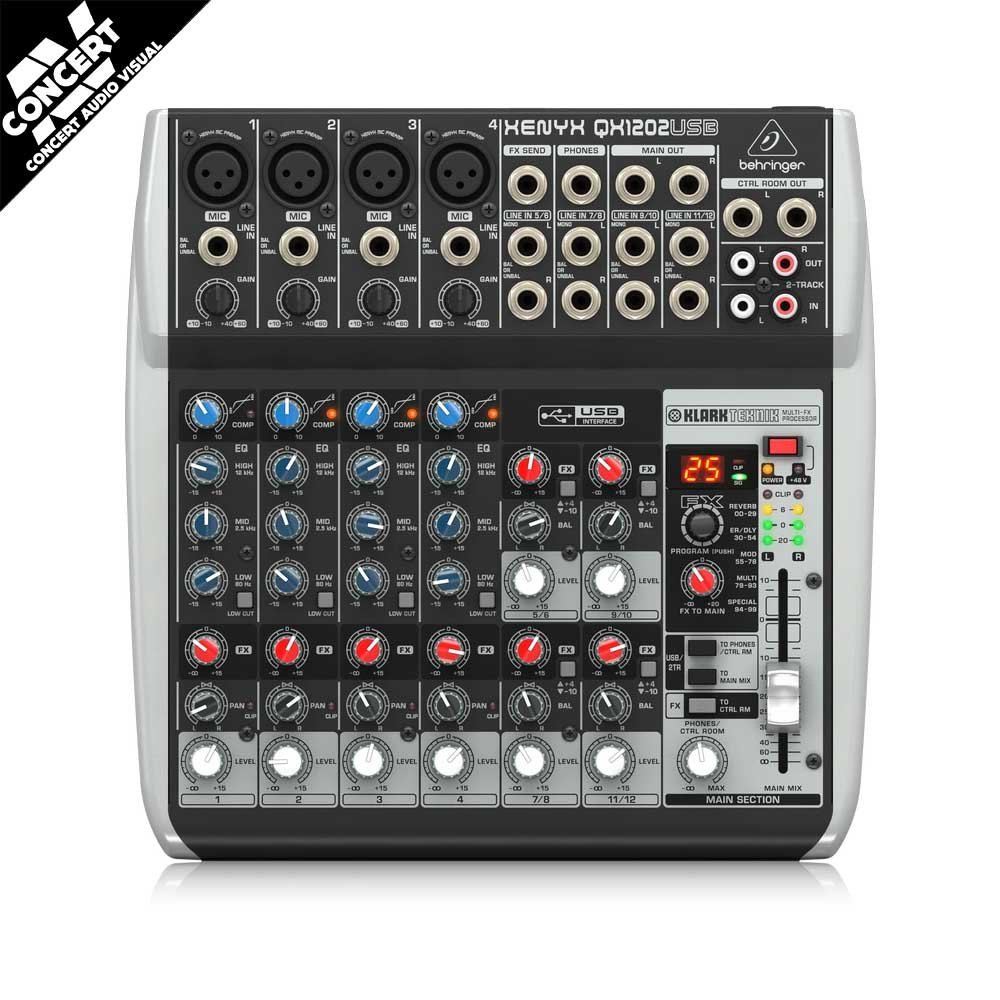 BEHRINGER QX1202USB 12 Channel PA Mixer