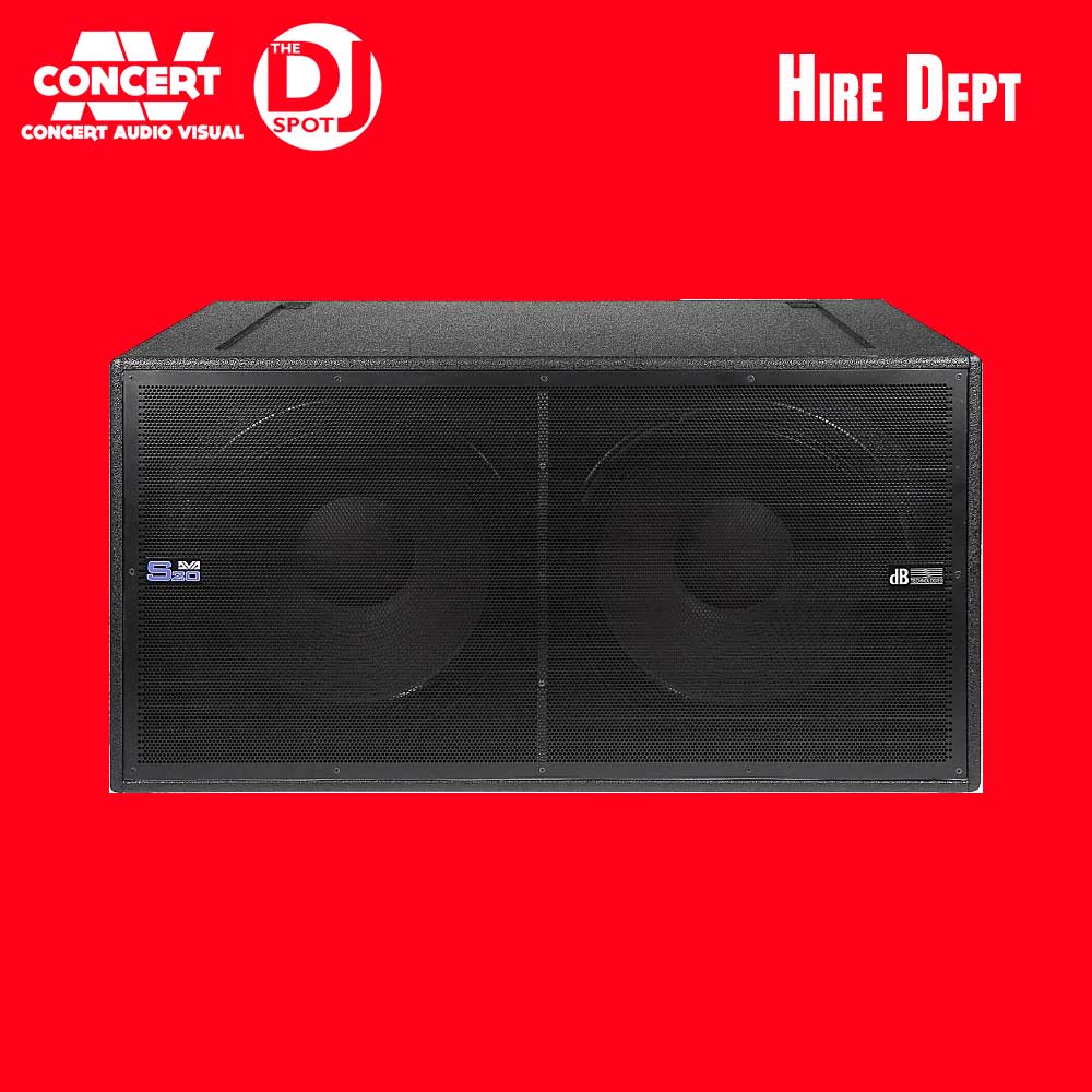 HIRE - DB Tech S20 Powered Subwoofer