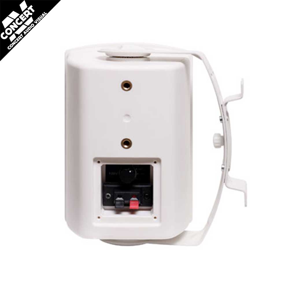 REDBACK 30W 8 Ohm 100V Wall Mount Speaker Pair - White